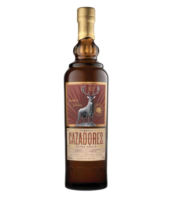 CazadoresTequilaExtraAnejo750mL-1