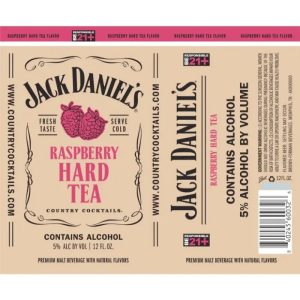 Jack Daniel's Country Cocktails Raspberry Hard Tea - Image 1