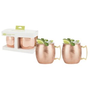 Moscow Mule: Copper Cocktail Mug, 2 Pack, by True - Image 1