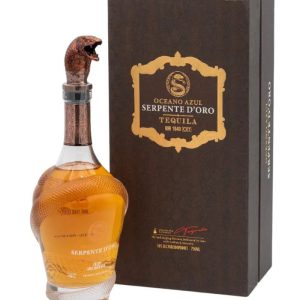 Oceano Azul Serpente D'Oro Tequila Añejo 750mL - Image 1