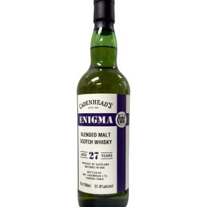 WM Cadenhead Enigma 27 Year Islay Single Malt Scotch Whisky