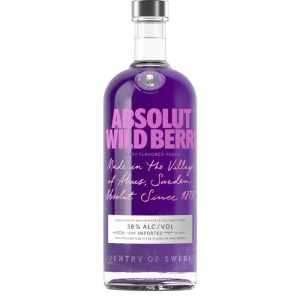 Absolut Wild Berri Vodka 750mL - Image 1