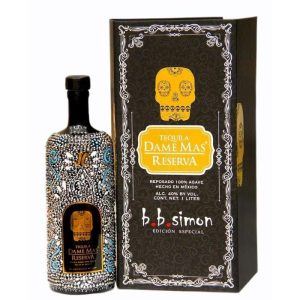 Dame Mas Reserva Extra Anejo b.b. Simon Special Edition Tequila 1L - Image 1