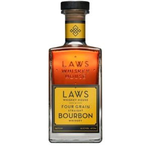Laws Whiskey House Four Grain Straight Bourbon Whiskey 750mL