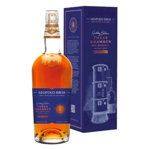 Leopold Bros Three Chamber Rye Whiskey Holiday Edition 2022 Release 750mL - Image 1